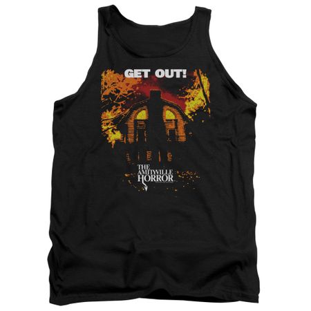 The Amityville Horror Tank Top Get Out Black Tanktop
