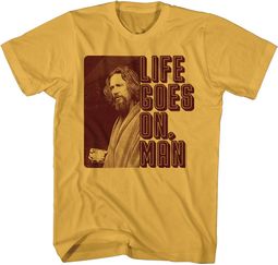 The Big Lebowski Dude Life Goes On Man T-shirt The Big Lebowski Dude Life Goes On Man T-shirt