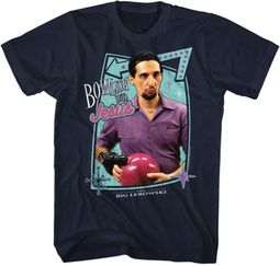 The Big Lebowski Bowling with Jesus T-shirt The Big Lebowski Bowling with Jesus T-shirt