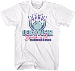 The Big Lebowski LA Bowling Team T-shirt - White The Big Lebowski LA Bowling Team T-shirt - White