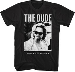 The Big Lebowski The Dude T-shirt - Black The Big Lebowski The Dude T-shirt - Black