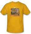 The Brady Bunch Kids T-shirt Have a Very Brady Day Youth Gold Tee