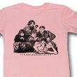 The Breakfast Club Juniors Shirt Group Light Pink Tee T-Shirt