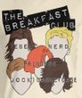 The Breakfast Club Juniors T-Shirt BFC Sterotypes Dirty White Tee