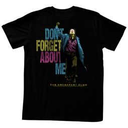The Breakfast Club Shirt About Me Colorful Black T-Shirt