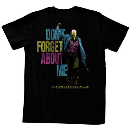 The Breakfast Club Shirt About Me Colorful Black T-Shirt