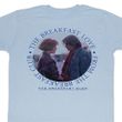 The Breakfast Club Shirt Breakfast Love Adult Light Blue Tee T-Shirt