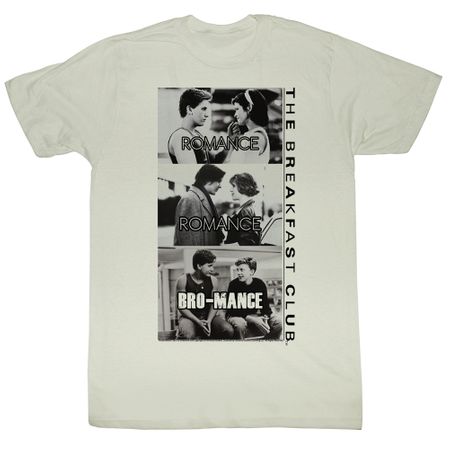 The Breakfast Club Shirt Bromance Adult Natural Tee T-Shirt