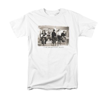 The Breakfast Club Shirt Club Mugs Adult White Tee T-Shirt