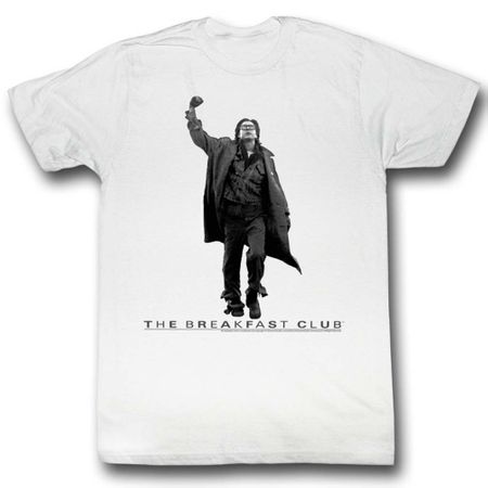 The Breakfast Club Shirt Fist Pump White T-Shirt