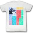 The Breakfast Club Shirt Four Corner Club Adult White Tee T-Shirt