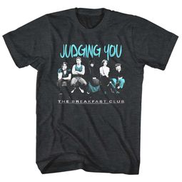 The Breakfast Club Shirt Judging You Black T-Shirt