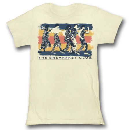 The Breakfast Club Shirt Juniors Dancing Cream T-Shirt