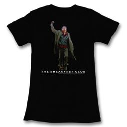 The Breakfast Club Shirt Juniors Fist Pump Black T-Shirt