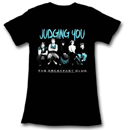 The Breakfast Club Shirt Juniors Judging You Black T-Shirt