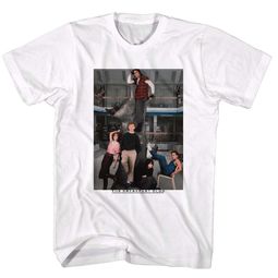 The Breakfast Club Shirt Lounging White T-Shirt
