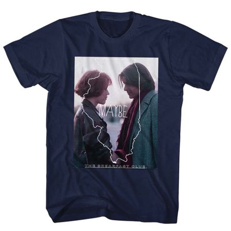 The Breakfast Club Shirt Maybe Navy T-Shirt