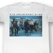 The Breakfast Club Shirt Posted Up Adult White Tee T-Shirt