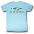 The Breakfast Club Shirt Sammiches Adult Light Blue Tee T-Shirt