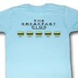 The Breakfast Club Shirt Sammiches Adult Light Blue Tee T-Shirt