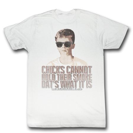 The Breakfast Club Shirt Smoke White T-Shirt