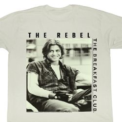 The Breakfast Club Shirt The Punk Adult Dirty White Tee T-Shirt