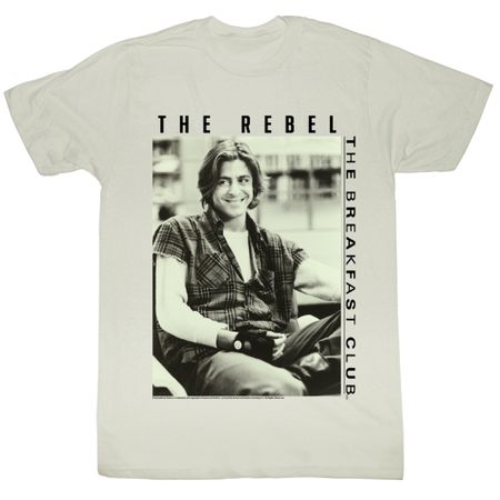 The Breakfast Club Shirt The Punk Adult Dirty White Tee T-Shirt