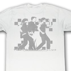 The Breakfast Club Shirt Waddle Adult White Tee T-Shirt