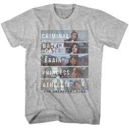 The Breakfast Club Shirt Who They Are Athletic Heather T-Shirt