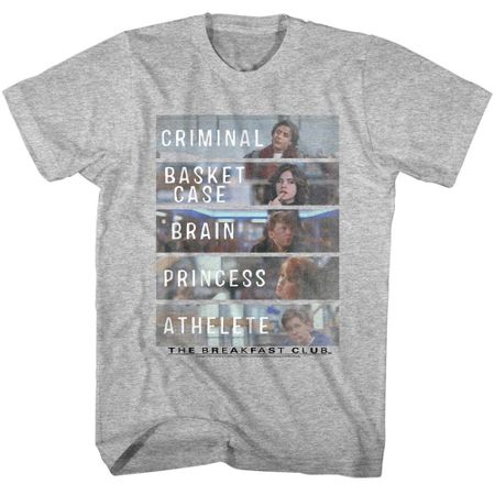 The Breakfast Club Shirt Who They Are Athletic Heather T-Shirt
