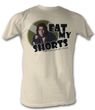 The Breakfast Club T-Shirt BFC Eat My Shorts Dirty White Tee Shirt