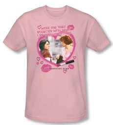 The Breakfast Club T-shirt Movie Lipstick Adult Light Pink Tee Shirt