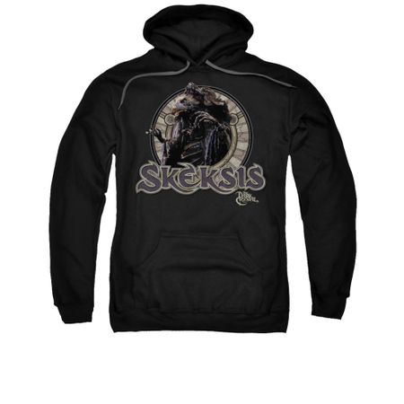 The Dark Crystal Hoodie Sweatshirt Skeksis Black Adult Hoody Sweat Shirt