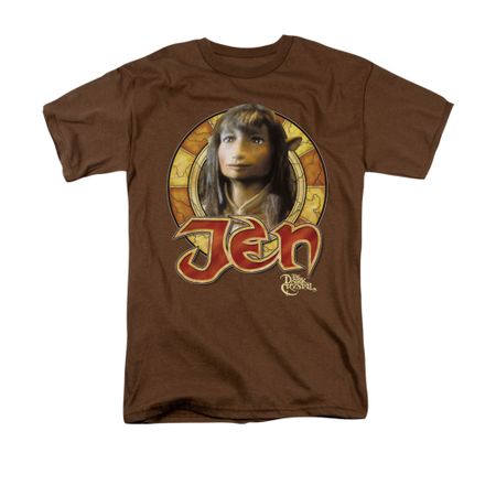 The Dark Crystal Shirt Jen Circle Adult Charcoal Tee T-Shirt