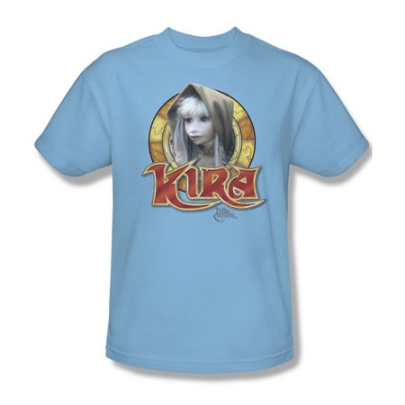 The Dark Crystal Shirt Kira Circle Adult Light Blue Tee T-Shirt