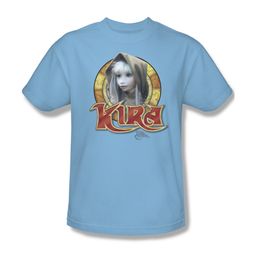 The Dark Crystal Shirt Kira Circle Adult Light Blue Tee T-Shirt