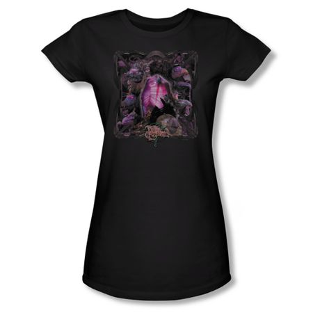 The Dark Crystal Shirt Lust For Power Juniors Black Tee T-Shirt