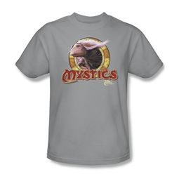 The Dark Crystal Shirt Mystics Circle Adult Silver Tee T-Shirt