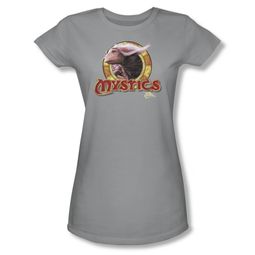 The Dark Crystal Shirt Mystics Circle Juniors Silver Tee T-Shirt