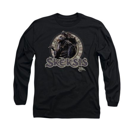 The Dark Crystal Shirt Skeksis Long Sleeve Black Tee T-Shirt