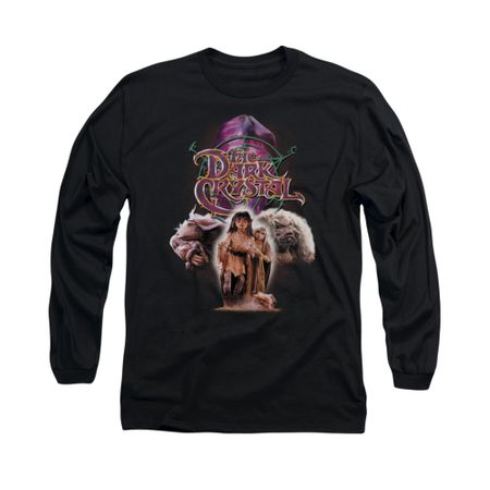 The Dark Crystal Shirt The Good Guys Long Sleeve Black Tee T-Shirt