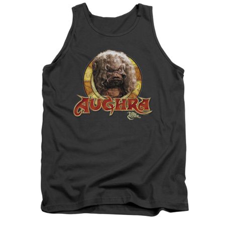The Dark Crystal Tank Top Aughra Circle Charcoal Tanktop