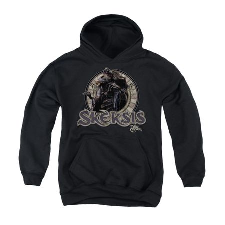 The Dark Crystal Youth Hoodie Skeksis Black Kids Hoody