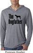 The Dog Father Black Print Lightweight Hoodie Shirt