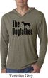 The Dog Father Black Print Lightweight Hoodie Shirt