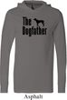 The Dog Father Black Print Lightweight Hoodie Tee
