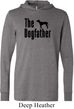 The Dog Father Black Print Lightweight Hoodie Tee