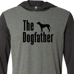 The Dog Father Black Print Lightweight Hoodie Tee The Dog Father Black Print Lightweight Hoodie Tee
