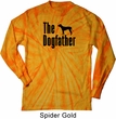 The Dog Father Black Print Long Sleeve Tie Dye Shirt