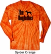 The Dog Father Black Print Long Sleeve Tie Dye Shirt